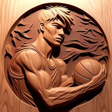 3D model Kurokos Basketball Tadatoshi Fujimaki (STL)